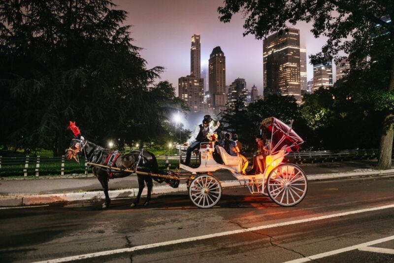 Central Park, Rockefeller & Times Carriage Ride (4 Adults) - An Inside Look at the Tour Itself