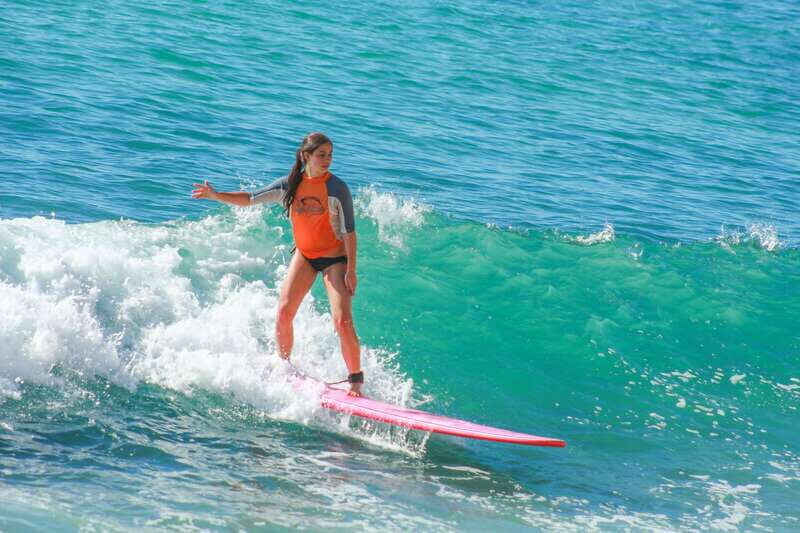 Cerritos Beach - Full-Day of Surf Lessons - Learning to Surf