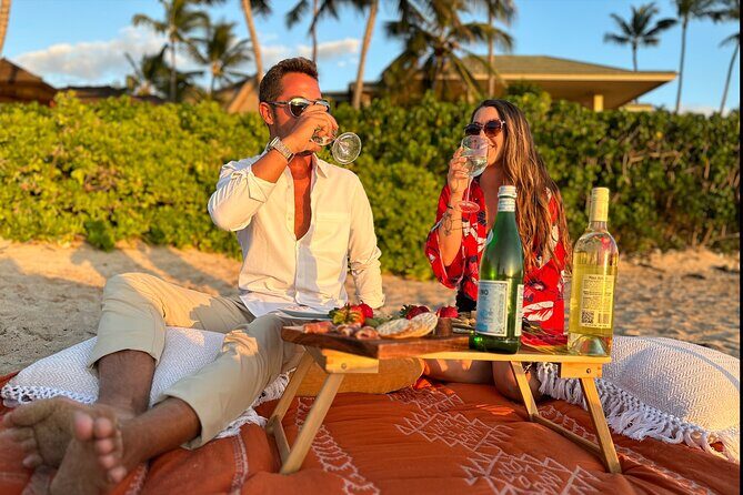 Charcuterie Board and Sunset at Pristine Beach with Photos - What Could Be Better?