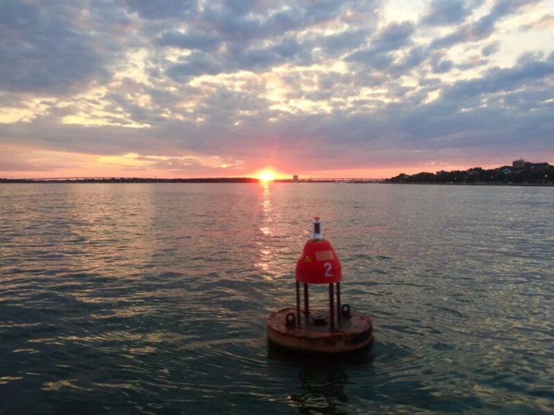 Charleston: Sunset Harbor Cruise - Crew and Commentary