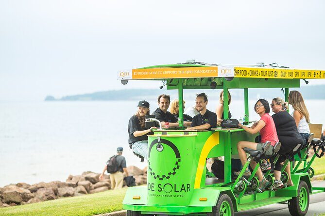 Charlottetown waterfront SOLAR PartyBike food & drink experience! - The Sum Up