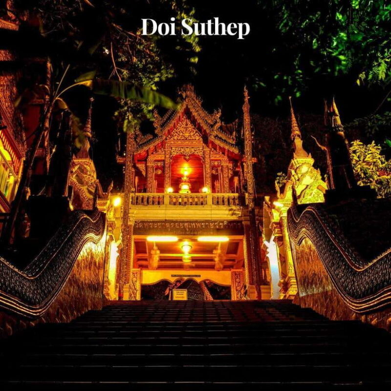 Chiang Mai: Doi Suthep & Wat Umong OR Wat Pha Lat Night Tour - Key Points