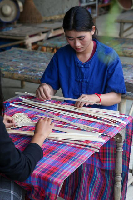 Chiang Mai : Traditional Lanna Bamboo Fan Weaving - Key Points