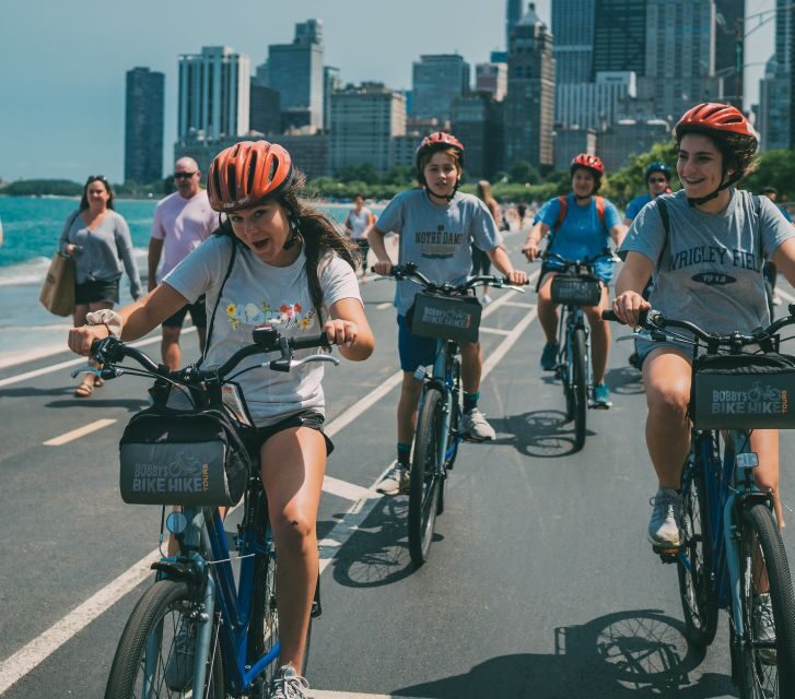 Chicago: Downtown Family Food Tour by Bike with Sightseeing - Key Points