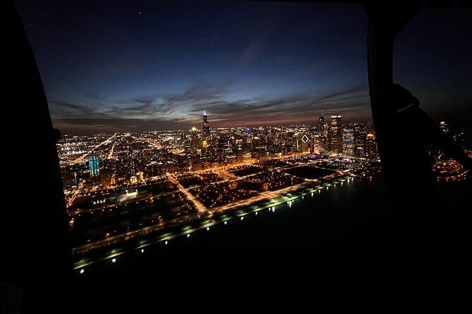 Chicago Helicopter 25-Mile Tour for up to Three Passengers - Key Points