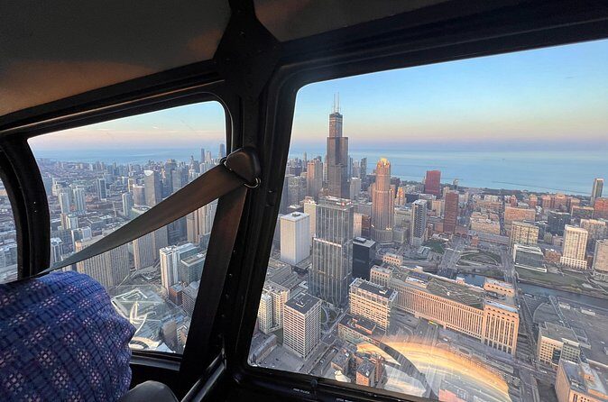 Chicago Helicopter 25-Mile Tour for up to Three Passengers - FAQs