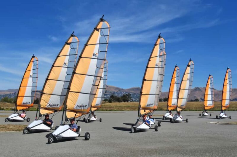 Christchurch: Blokart Land-sailing - The Benefits of the Land-sailing Activity