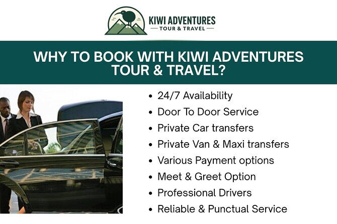 Christchurch INTL Airport Van Transfer to City Minimum 4 persons - Breaking Down the Value