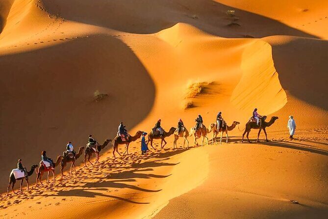 Circuit privé de 4 jours au départ de Marrakech a Merzouga Desert - Key Points