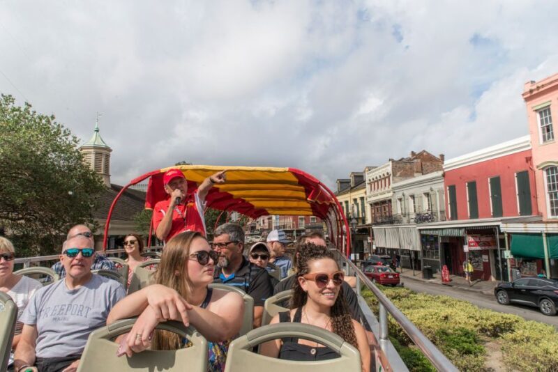 City Sightseeing New Orleans HOHO Bus Tour & Bookable Extras - Key Points