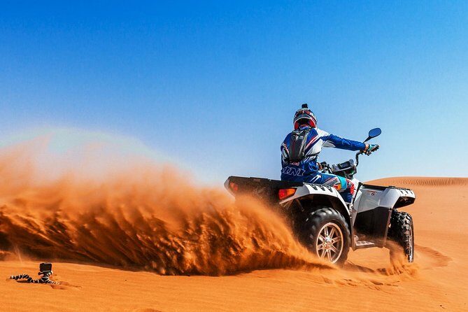 Classic Dubai Desert Safari with BBQ Dinner and Camp activities - Key Points