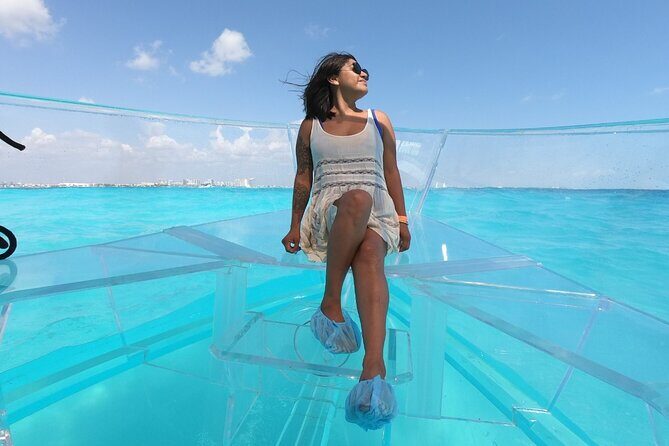 Clear Boat Tour at Cancun Nichupte Lagoon - The Sum Up