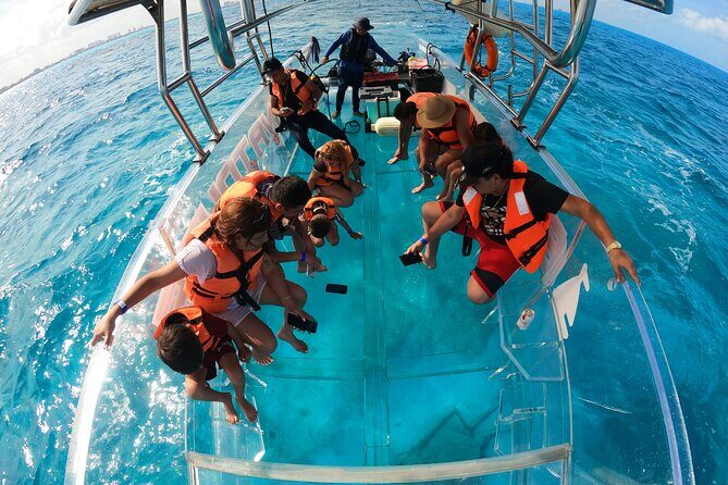 Clear Boat tour in Cancun, 1:30 hours perfect for pictures! - The Sum Up