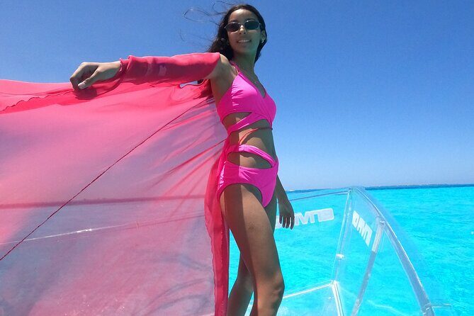 Clear Boat tour in Cancun for 1.5 hours best for photos - FAQ
