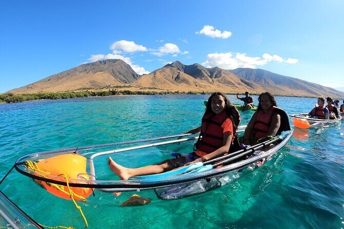 Clear Bottom Kayak and Snorkel Experience at Turtle Reef Olowalu - Key Points