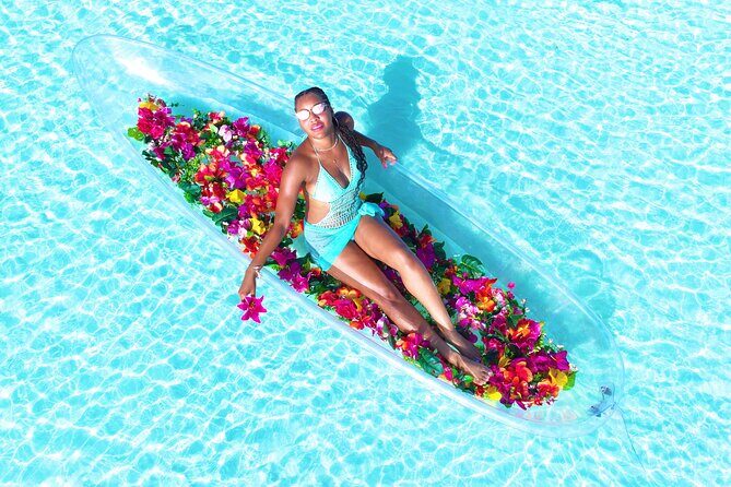 Clear Kayak Flower Girl Photoshoot in Turks and Caicos Islands - Key Points