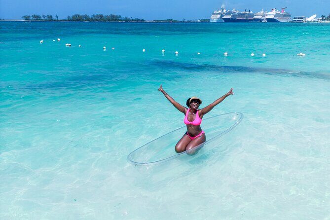 Clear Kayak Photoshoot+Free Cocktail Nassau, Bahamas - In-Depth Review of the Experience