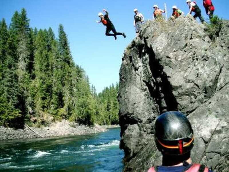 Clearwater BC Rafting with time for a waterfall Tour - A Quick Introduction to the Experience