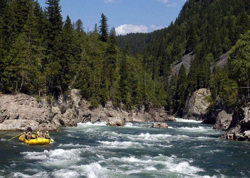 Clearwater BC Rafting with time for a waterfall Tour - The Scenic Wonders