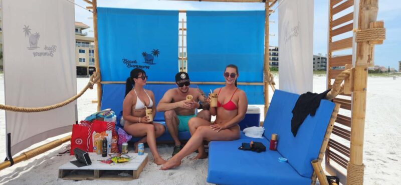 Clearwater: Daydreamer's Luxury Bamboo Cabana Rental - A Closer Look at the Clearwater Bamboo Cabana Experience