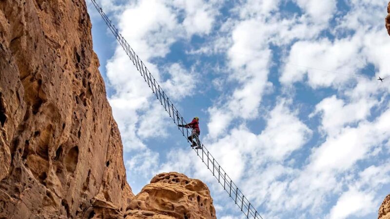 Climb up the new AlUla Stairway into the sky - An In-Depth Look at the AlUla Stairway Experience