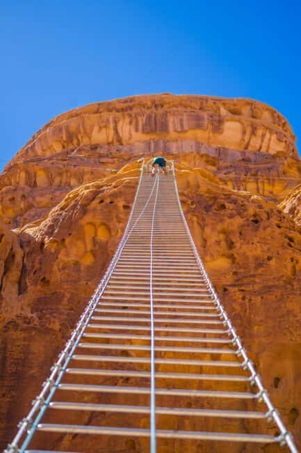 Climb up the new AlUla Stairway into the sky - FAQ