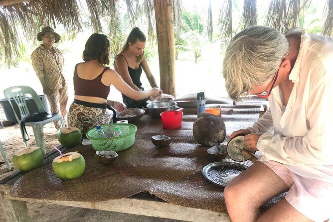 Coconut Oil Making Activity in Cambodia - Highlights and Practical Details
