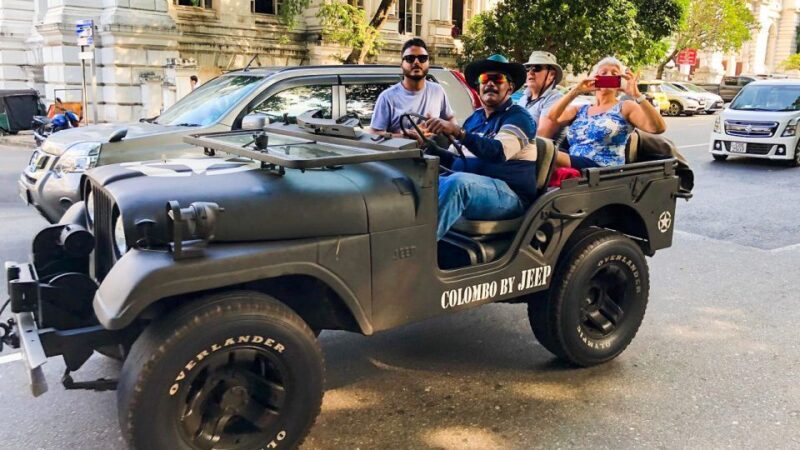 Colombo: City by World War Jeep Private Tour - What to Expect During the Tour