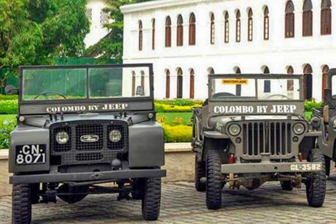 Colombo City Tour by War Jeep from Colombo Seaport - The Sum Up