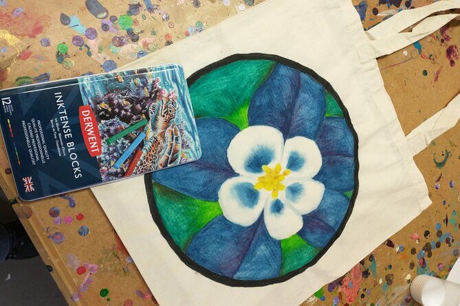 Colorado Inspired Inktense Painted Stocking or Tote Bag Class - Who Will Love This Experience?