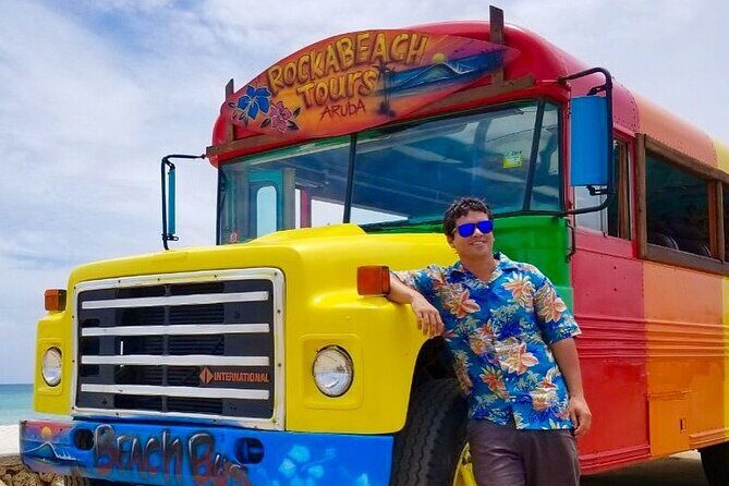 Colorful Beach Bus Sightseeing Tour of Aruba - What’s Included & What’s Not