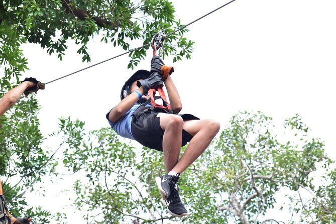 Combo 3 in 1 ATV (shared) Ziplines & Cenote in Puerto Morelos - FAQ