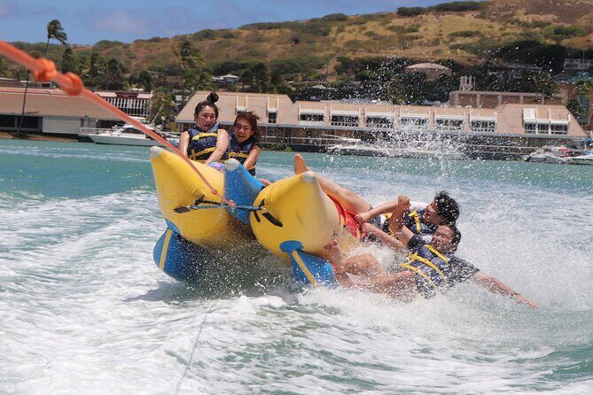 Combo Banana Boat Ride and Bumper Tube Ride in Hawaii - Practical Tips for Visitors