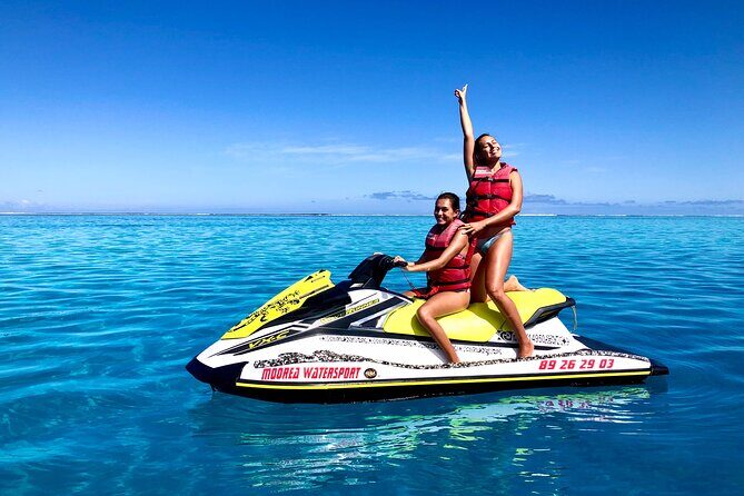 Combo Jet Ski Excursion + 4X4 Safari - Exploring Moorea’s Waters and Wilderness
