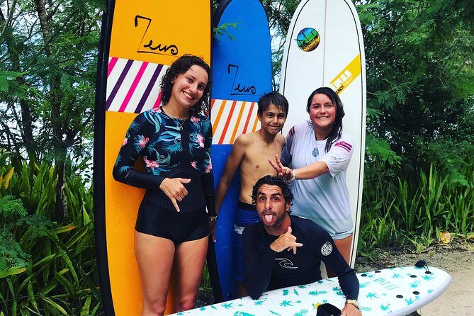 Come and learn to surf at the best surf spots in Guadeloupe. - Key Points