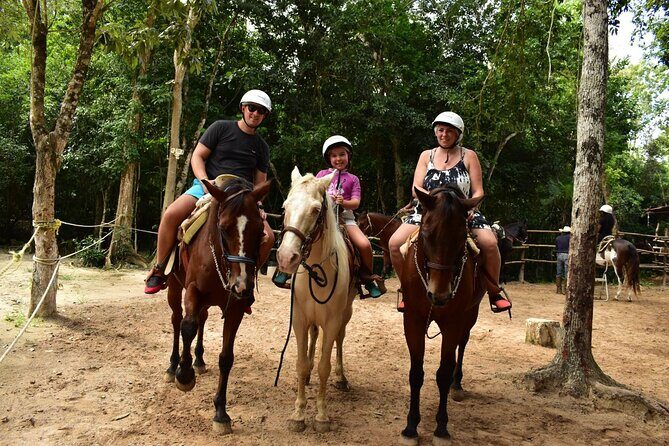 Complete Shared ATV Tour Horse Zip Lines Cenote and Lunch - FAQ