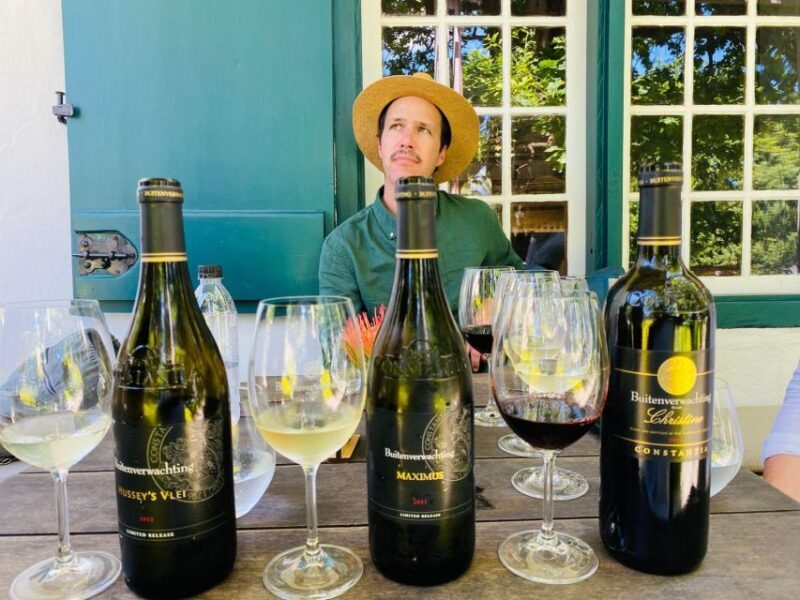 Constantia: Wine Walk with Lunch and Enchanting Stories - The Wines and Food