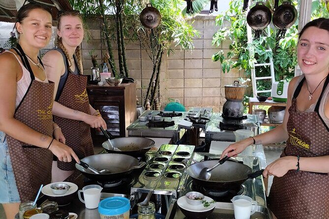 Cooking class in organic garden and local market tour ThaiCottage - An Authentic Thai Cooking Experience in Chiang Mai