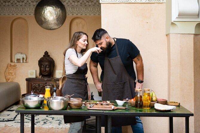 Cooking Course with Lunch & Pool Access in Day Pass - Exploring the Cooking Course with Lunch & Pool Access in Marrakech