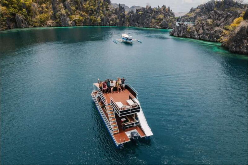 Coron Island Hopping: Private Double Deck Party Boat Slide - The Value Proposition