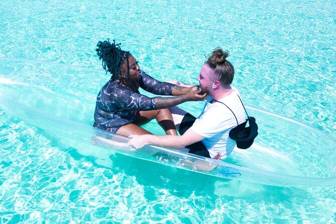 Couples Clear Kayak PhotoShoot Grand Turk Island - FAQs
