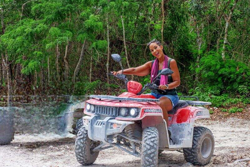 cozumel: ATV adventure with caverns, ruins with transfer - The ATV Ride: Jungle Trails and Mystical Caverns