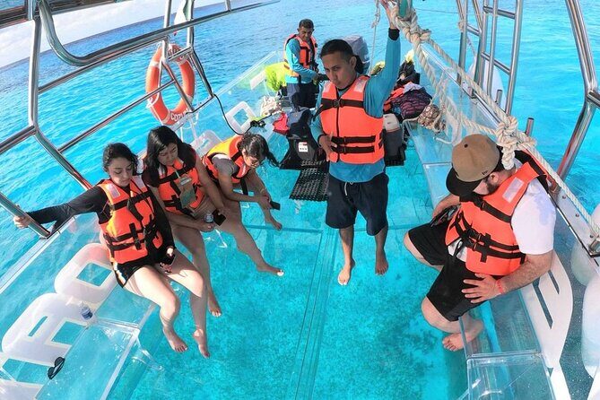 Cozumel Buggy Island Tour, Otoch Mayan Experience & Clear Boat - The Clear Boat Tour at Carlota Beach Club