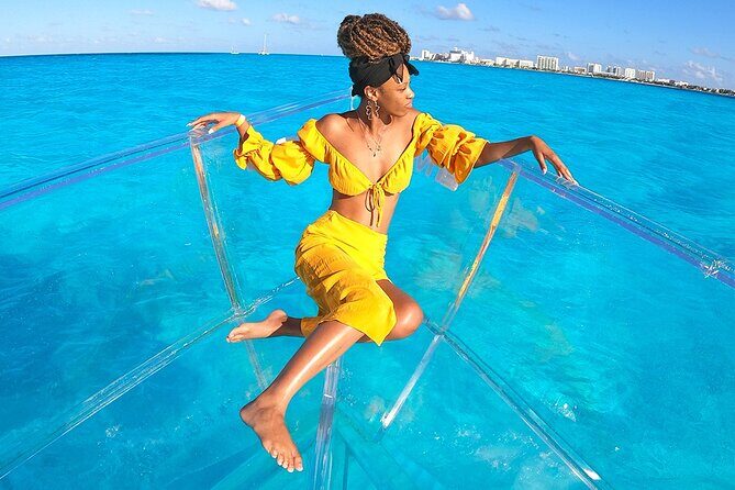 Cozumel Clear Boat Tour! Round Transportation From Cancun & Playa Del Carmen - Key Points