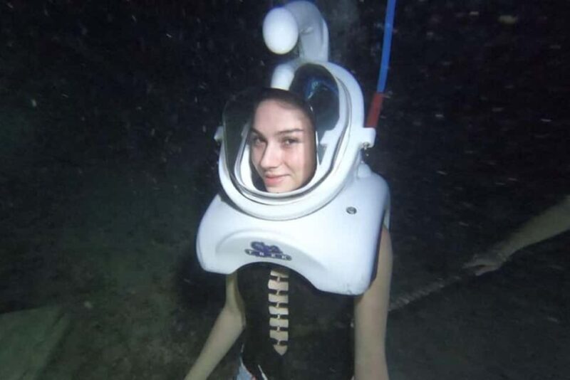 Cozumel: Sea Trek Underwater Night Dive Experience - Key Points