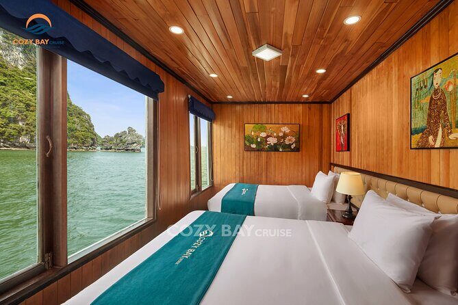 CozyBay Cruise-The Best Small Group 2D/1N inHalong-All inclusive - Key Points