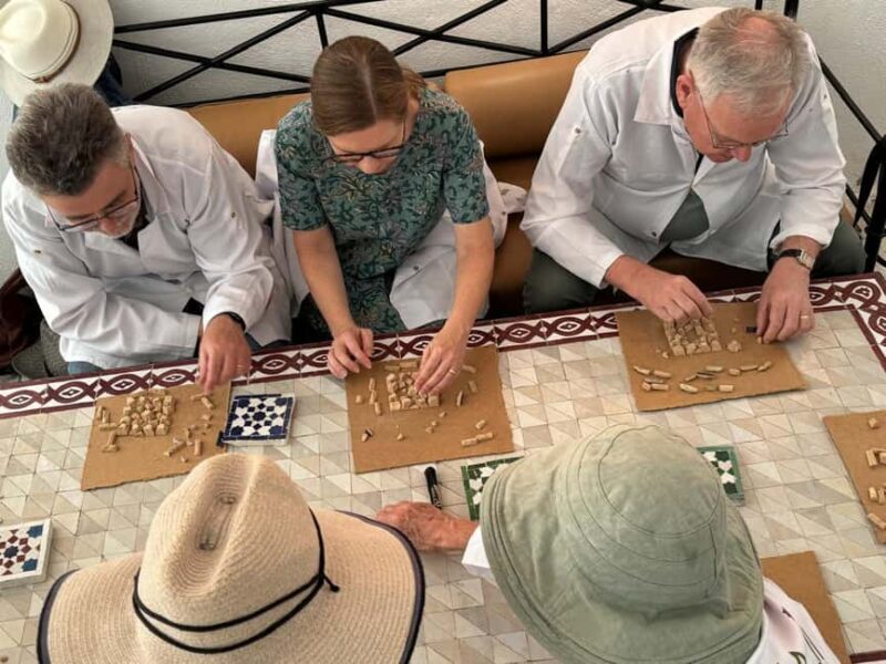 Create & Craft in Fes: Traditional Pottery and Zellige Class - Key Points