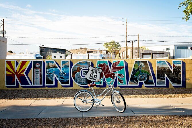 Cruise Downtown Kingman and Route 66 on a Bicycle - Key Points