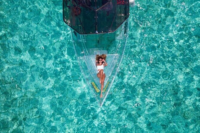 Crystal Boat Tour to San Miguel de Cozumel with Snorkeling - Key Points