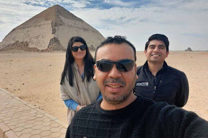 Dahshur 2 pyramids ,Sakkara step pyramids Memphis old city day tour from Cairo - FAQ